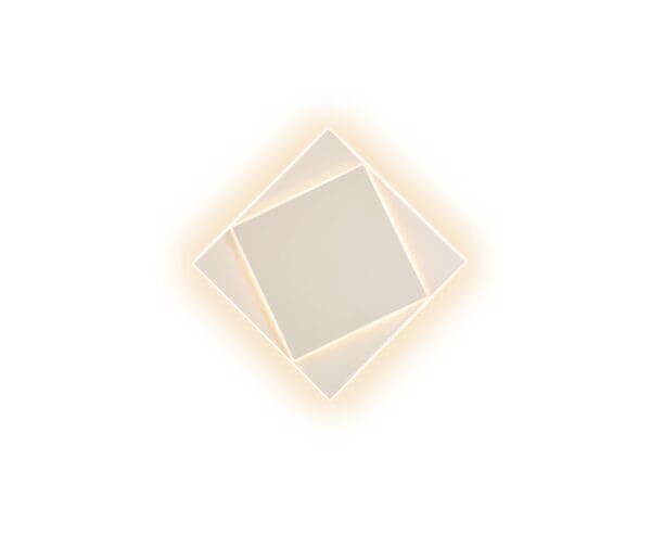 Applique/Plafonnier LED métal blanc