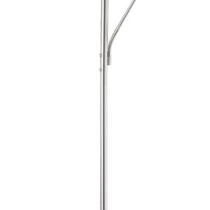 Lampadaire LED avec liseuse métal nickel