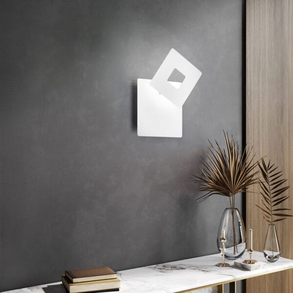 Aplique LED métal blanc – Image 2