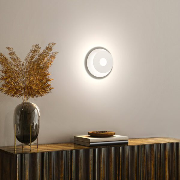 Aplique LED métal blanc – Image 2