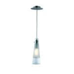 Suspension KUKY SP1 verre clair/satiné