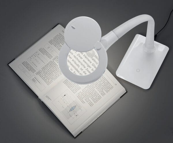 Lampe de bureau led à poser, loupe – Image 2