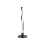 Lampe LED noir/acrylique