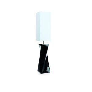 Lampe céramique avec abat-jour