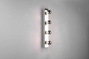 Applique salle de bain chrome