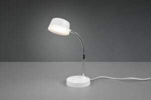 Lampe de bureau LED blanche