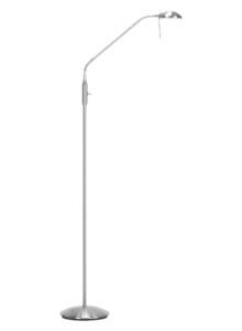 Liseuse LED décor nickel