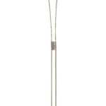 Lampadaire LED décor bronze