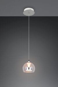Suspension verre transparent
