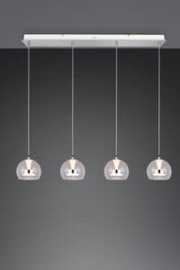 Suspension verre transparent