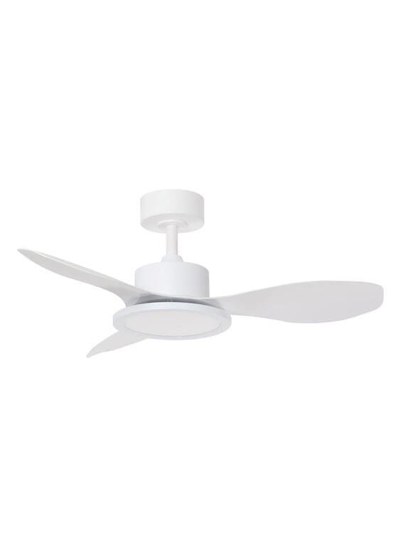 Ventilateur à pales finition blanc
