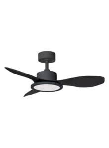 Ventilateur à pales finition noir