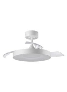 Ventilateur plafonnier finition blanc
