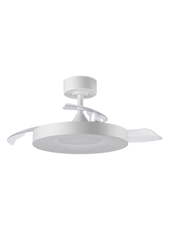 Ventilateur plafonnier finition blanc