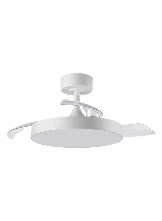 Ventilateur plafonnier finition blanc