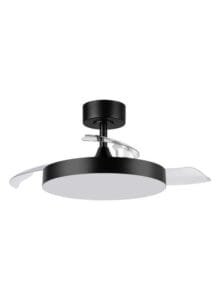 Ventilateur plafonnier finition noir