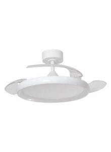 Ventilateur plafonnier finition blanc