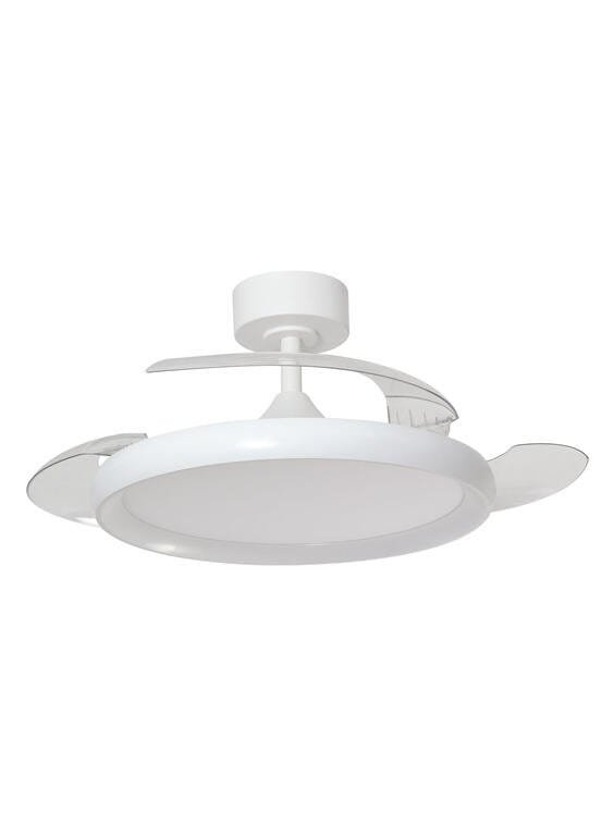 Ventilateur plafonnier finition blanc