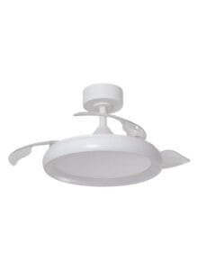 Ventilateur plafonnier finition blanc