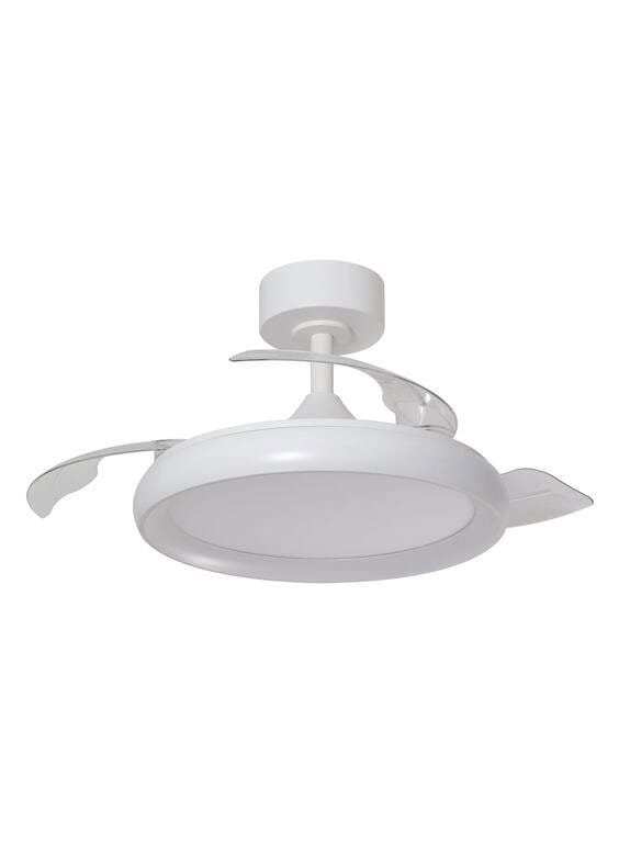 Ventilateur plafonnier finition blanc