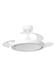 Ventilateur plafonnier finition blanc