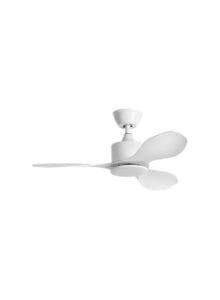 Ventilateur à pales finition blanc