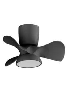 Ventilateur à pales finition noir