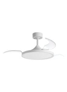 Ventilateur plafonnier finition blanc