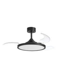 Ventilateur plafonnier finition noir