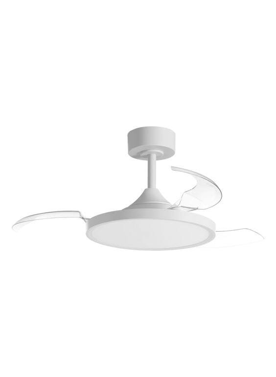 Ventilateur plafonnier finition blanc