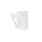 Applique LED métal blanc