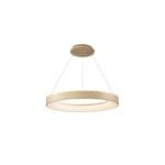 Suspension LED métal doré