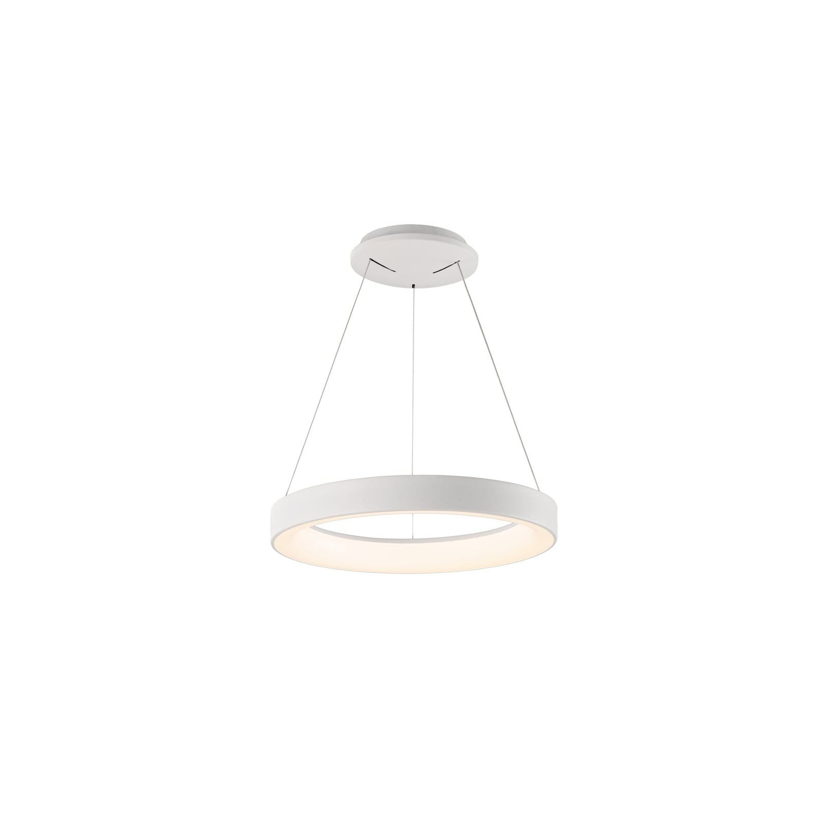 Suspension métal blanc
