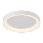 Plafonnier LED métal blanc