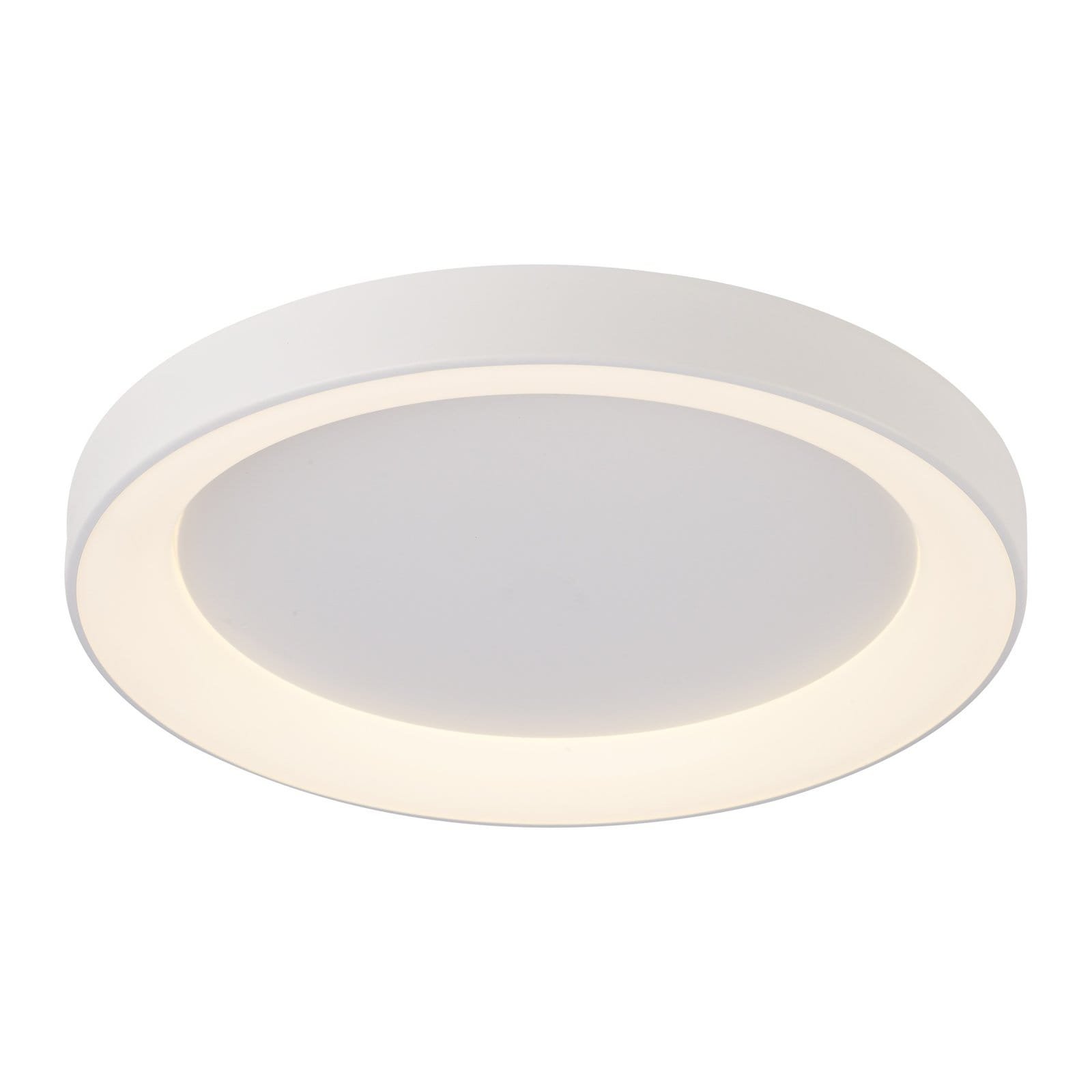 Plafonnier LED métal blanc