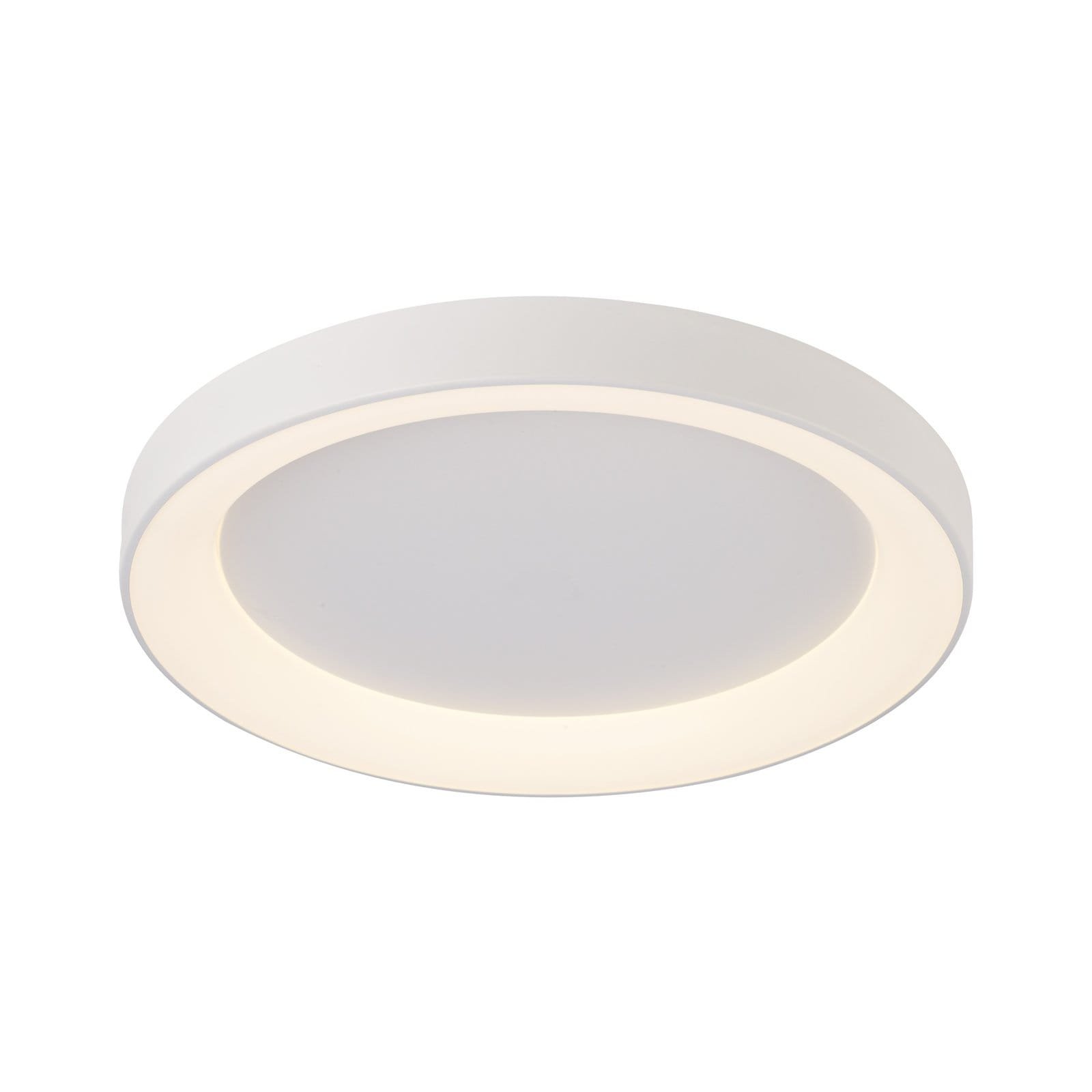 Plafonnier LED métal blanc