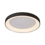 Plafonnier LED métal noir