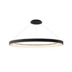 Suspension LED métal noir