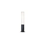 Borne LED aluminium noir