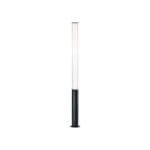 Borne LED aluminium noir