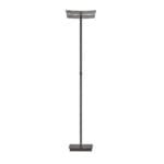 Lampadaire LED métal bronze