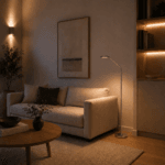Liseuse LED métal nickel